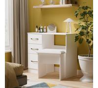 Alton Ready Assembled Vanity in White Matt - Welcome Furniture | TJ Hughes