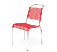 Altorfer Chair Outdoor Embru Traffic red RAL 3020 - EMBRU 1021000 RAL 3020