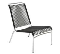 Altorfer Lounge Chair Outdoor Embru Graphite black RAL 9011 - EMBRU 1021002 RAL 9011