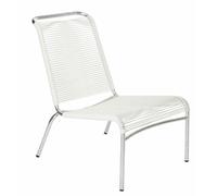 Altorfer Lounge Chair Outdoor Embru White RAL 9016 - EMBRU 1021002 RAl 9016