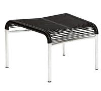Altorfer Lounge Stool Outdoor Embru Graphite black RAL 9011 - EMBRU 1021003 RAL 9011