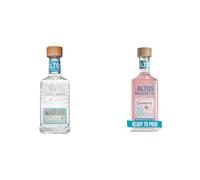 Altos Plata Tequila 70cl & Altos Strawberry Margarita 750ml Ready to Serve Bundle