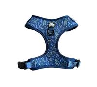 AltPaw Adjustable Soft Neoprene Dog Harness South Downs Floral (Large) | No Pull Design, Small to Large Dogs, Comfortable Fit, Walking Harness, Neoprene Padding Bluebells Floral Design
