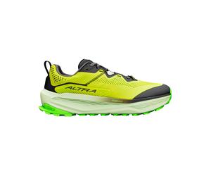 Altra - Men's trail running shoes - M Olympus 7 Wild Lime/Black/Lime Cream for Men - Size 10,5 UK - Green Green 10.5 UK