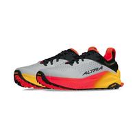 ALTRA Men's Olympus 6 Trail Running Shoe, Gray/Red, 9.5 UK