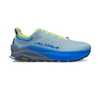 ALTRA Men's Olympus 6 Trail Running Shoe, Gray/Blue, 9.5