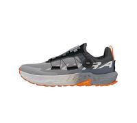 ALTRA Men's TIMP 5 BOA Trail Running Shoe, Gray/Orange, 10 UK
