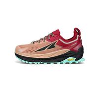 Altra - Trail Running Shoes - W Olympus 5 Brown / Red for Women - Blue 8 US