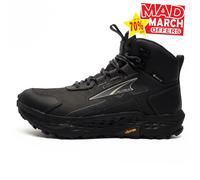 Altra Timp 5 All Terrain Womens Trail Running Shoes | Running Trainers | Black / Blue | UK Size 4