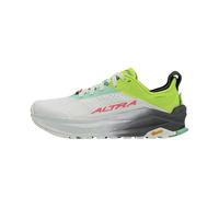 ALTRA Women's AL0A85NK Olympus 6 Trail Running Shoe, Gray Lime