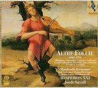 Altre Follie 1500 - 1750 (Savall, Hesperion Xxi) CD (2005) NEW Great Value