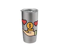 Altruism Selfless Help Others Love Altruistic Moral Belief Stainless Steel Insulated Tumbler
