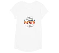 Altruismo Power: Inspiring Kindness and Compassion T-Shirt, Girls, White, XS