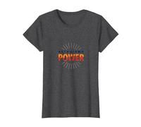 Altruismo Power: Inspiring Kindness and Compassion T-Shirt, Women, Dark Heather Grey, 3XL