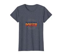 Altruismo Power: Inspiring Kindness and Compassion T-Shirt, Women, Heather Blue, XS