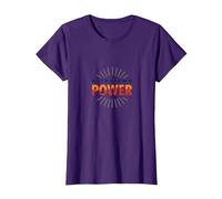 Altruismo Power: Inspiring Kindness and Compassion T-Shirt, Women, Purple, Large