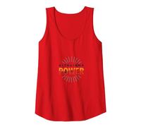 Altruismo Power: Inspiring Kindness and Compassion Tank Top, Women, Red, L