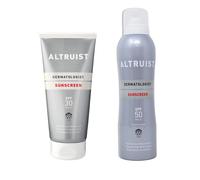 Altruist Bundle Sun Cream SPF30 &Invisible Spray SPF50 2PCS 200ml Dermatologist