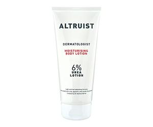 Altruist Dermatologist Moisturizing Body Lotion 6% Urea - Hydrating & Repairing Cream for Dry, Sensitive Skin with Glycerin, Shea Butter & Panthenol, Hypoallergenic, Fragrance-Free, 250ml