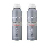 ALTRUIST spray, 200 ml (Pack of 2) | Hypoallergenic, non-comedogenic, fragrance-free, vitamin E, spray, broad-spectrum sunscreen, UVA and UVB