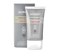 Altruist Sunscreen Face Fluid SPF 50, Fragrance Free, 5-Star UVA, 50 ml | Lightweight, fast-absorbing, non-greasy, no white cast, hypoallergenic, non-comedogenic, paraben free