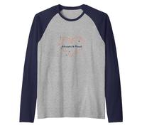 Altruistic & Proud: Heartfelt Compassion for Volunteers Raglan Baseball Tee, Men, Navy/Athletic Heather, XXL