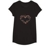 Altruistic & Proud: Heartfelt Compassion for Volunteers T-Shirt, Girls, Black, Medium