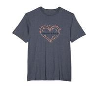 Altruistic & Proud: Heartfelt Compassion for Volunteers T-Shirt, Men's Big and Tall, Heather Blue, 5X Tall