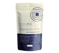 AltruVita Magnesium Supplement, 375mg from Magnesium Bisglycinate, 90 Capsules, 1-Month Supply - Supports Energy, Muscle & Nervous System, Reduces Fatigue, High-Absorption Formula