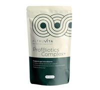 Altruvita Profbiotics Complex+ - 20 Billion Live Cultures, 10 Probiotic Strains with Vitamin D3 - High Strength Gut Health & Immune Support Supplement - UK Made, Vegetarian Capsules