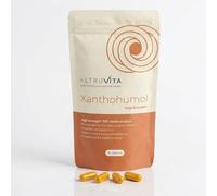 Altruvita Xanthohumol 70% Hop Extract 30 Capsules - High Strength Antioxidant Supplement for Relaxation and Wellbeing - Vegan Friendly Natural Formula - Research Based - UK Made Quality