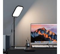 ALTSON 10 Inch Zoom Lighting for Computer, Full Screen LED Video Conference Light, Desk Ring Light with Stand and Phone Holder for Video Call, Webcam, Home Office, Podcast, Online Meeting