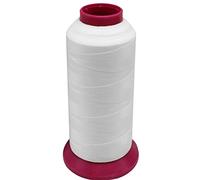 Altsuceser 1000 Yards Glow in The Dark Embroidery Machine Thread, Polyester Luminous Sewing Thread, Flexible Needlework Cross Stitch Embroidery Thread for Clothes Bag Craft Warm White