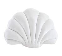 Altsuceser 3D Shell Pillows, Seashell Shaped Throw Pillows, Decorative Pillow Cushion Floor Pillow for Couch Bed Home Office Decor White
