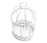 Altsuceser Bird Cage Box Candy Plants Flower Candle Box Soild Color Classic Beautiful Firm White