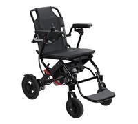 Altsuceser Lightweight Folding Power Wheelchair, Portable Mobility Scooter with 500W Dual Motors, 12 Mile Range, Lightweight Adult Power Wheelchair with Adjustable Armrests and Comfort Seat Cushion B