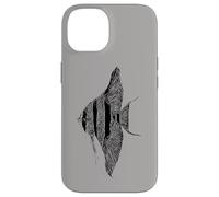 Altum Angelfish Angel Cichlid Lover Pterophyllum Aquarist Case for iPhone 14