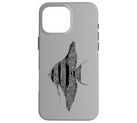 Altum Angelfish Angel Cichlid Lover Pterophyllum Aquarist Case for iPhone 16 Pro Max