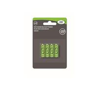 Set of 4-Smart Solar Rechargeable Batteries-2/3 AA