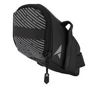 Altura Cycling Saddle Bag - Unisex Nightvision Bike Bag for Essentials, Reflective Saddle Bags for Bicycles with Light Loop, Mountain Bike Accessories, MTB Accessories, Black, 0.6L