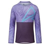 Altura Kids Unisex Spark Longsleeve Lightweight MTB Cycling Jersey - Purple - 7-8 Years