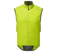 Altura Mens Airstream Lightweight Water Repellent Packable Cycling Gilet - Lime - Medium
