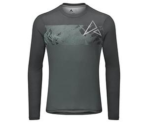 Altura Mens Kielder Lightweight Long Sleeve MTB Cycling Jersey - Carbon - 2X-Large
