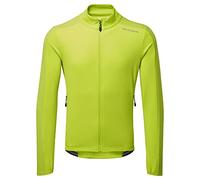 Altura Mens Nightvision Long Sleeve Thermal Reflective Cycling Jersey - Lime - Small