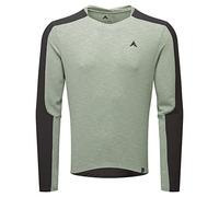 Altura Mens Ridge Performance Long Sleeve MTB Cycling Jersey - Stone - Medium