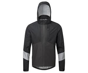 Altura Mens Typhoon Waterproof Reflective Cycling Jacket - Black - X-Large