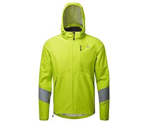 Altura Mens Typhoon Waterproof Reflective Cycling Jacket - Lime - Small