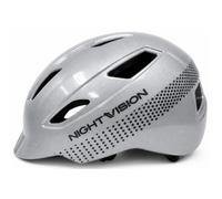 Altura Nightvision Helmet - Gloss Silver Reflective, L (58-61cm)