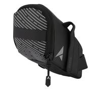 Altura Cycling Saddle Bag - Unisex Nightvision Bike Bag for Essentials, Reflective Saddle Bags for Bicycles with Light Loop, Mountain Bike Accessories, MTB Accessories, Black, 0.6L