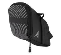 Altura Cycling Saddle Bag - Unisex Nightvision Bike Bag for Essentials, Reflective Saddle Bags for Bicycles with Light Loop, Mountain Bike Accessories, MTB Accessories, Black, 0.6L